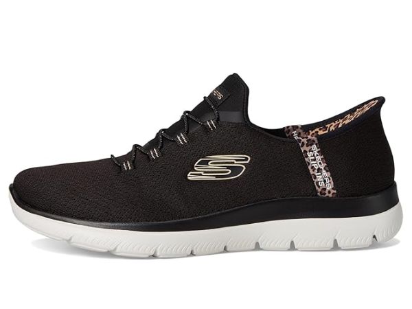 SKECHERS Summits Leopard Chic Hands Free Slip-INS