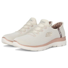 SKECHERS Summits Leopard Chic Hands Free Slip-INS