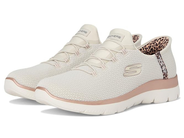SKECHERS Summits Leopard Chic Hands Free Slip-INS
