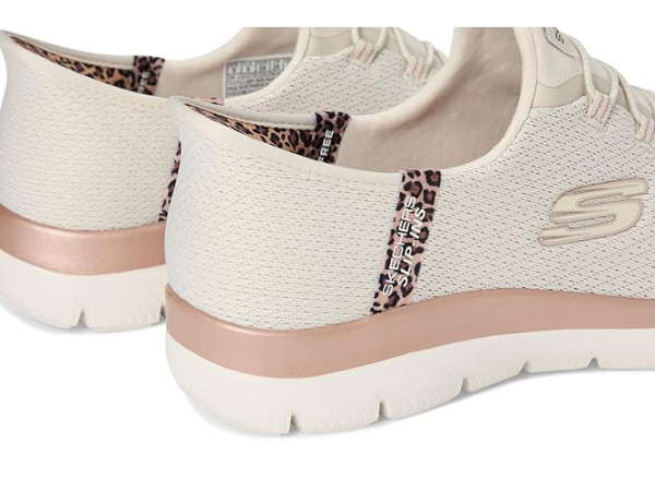 SKECHERS Summits Leopard Chic Hands Free Slip-INS