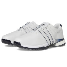 Dash Grey/Dash Grey/Collegiate Navy adidas Golf Tour360 25 Spikeless Golf Shoes