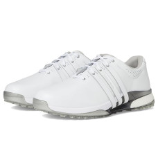 Footwear White/Footwear White/Silver Metallic adidas Golf Tour360 25 Spikeless Golf Shoes