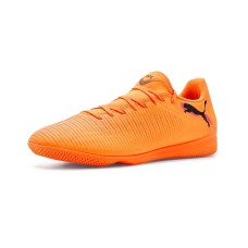 Heat Fire/Black/Ravish PUMA Future 8 Play Indoor Trainer Soccer Cleats