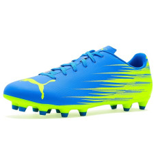 Ultra Blue/Lime Squeeze PUMA Attacanto II Firm/ Artificial Ground Soccer Cleats