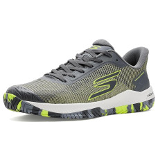 Gray/Yellow SKECHERS Pickleball Viper Court Pro 2.0 Sneaker