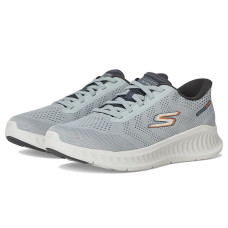 Gray SKECHERS Performance Hands Free Slip-ins Go Walk Now - Payton Sneaker
