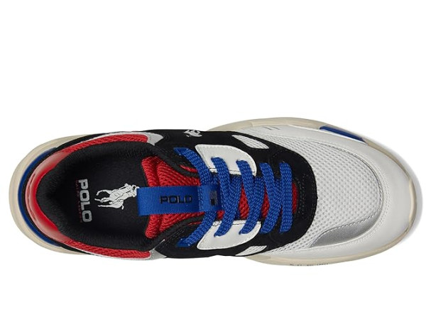 Polo Ralph Lauren Suede Leather Mesh-Polo Jgr Pp-Sneakers-Low Top Lace