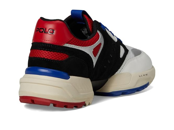 Polo Ralph Lauren Suede Leather Mesh-Polo Jgr Pp-Sneakers-Low Top Lace