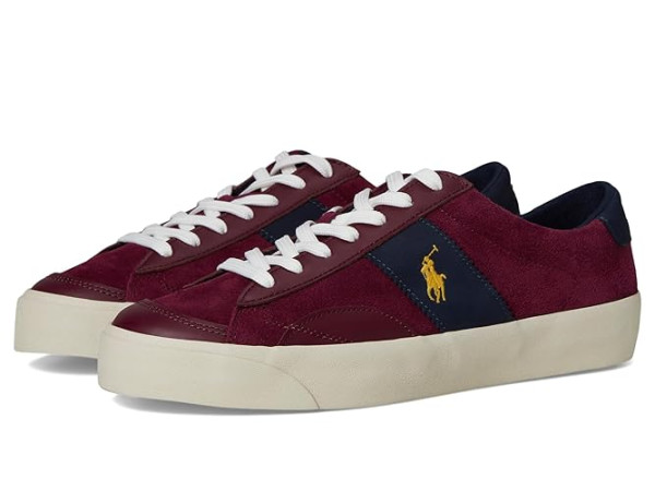 Polo Ralph Lauren Suede Leather-Sayer Sport-Sneakers-Low Top Lace