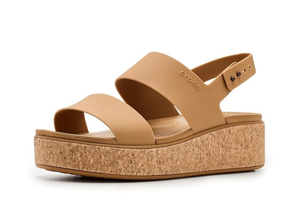 Crocs Brooklyn Cork Low Wedge