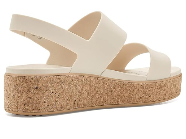 Crocs Brooklyn Cork Low Wedge Crocs Brooklyn Cork Low Wedge