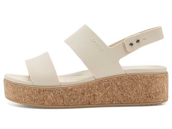 Crocs Brooklyn Cork Low Wedge Crocs Brooklyn Cork Low Wedge