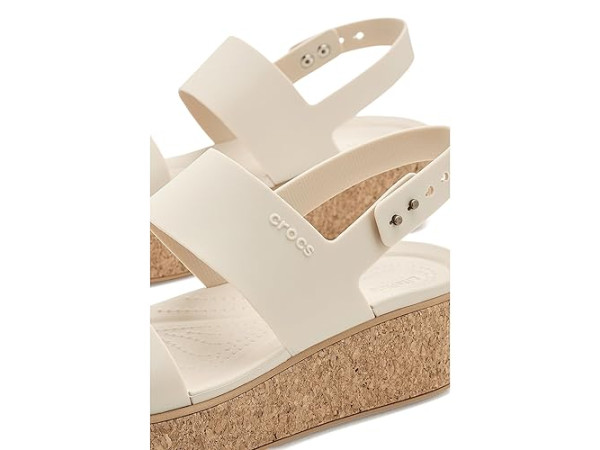 Crocs Brooklyn Cork Low Wedge Crocs Brooklyn Cork Low Wedge