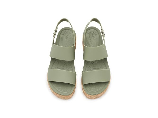 Crocs Brooklyn Cork Low Wedge Crocs Brooklyn Cork Low Wedge