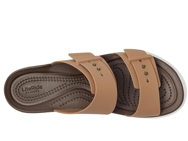 Crocs Brooklyn Cork Buckle Sandals