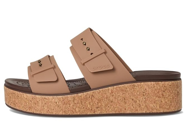 Crocs Brooklyn Cork Buckle Sandals