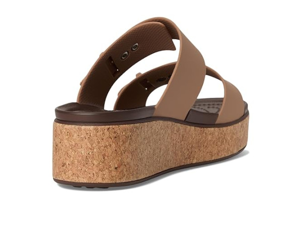 Crocs Brooklyn Cork Buckle Sandals