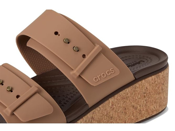 Crocs Brooklyn Cork Buckle Sandals