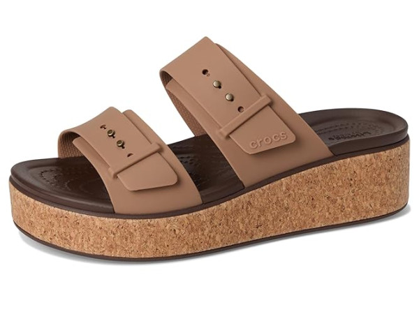 Crocs Brooklyn Cork Buckle Sandals