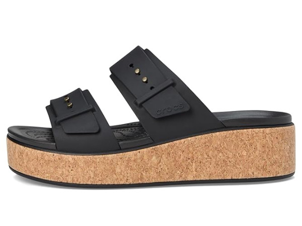 Crocs Brooklyn Cork Buckle Sandals Crocs Brooklyn Cork Buckle Sandals