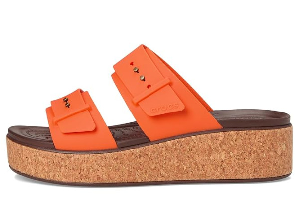Crocs Brooklyn Cork Buckle Sandals