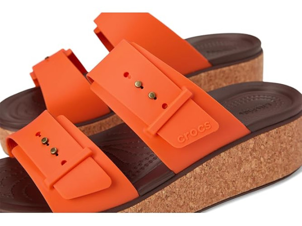 Crocs Brooklyn Cork Buckle Sandals