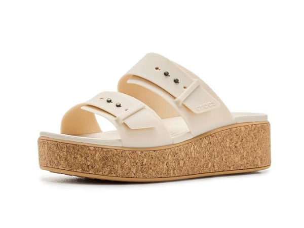 Crocs Brooklyn Cork Buckle Sandals