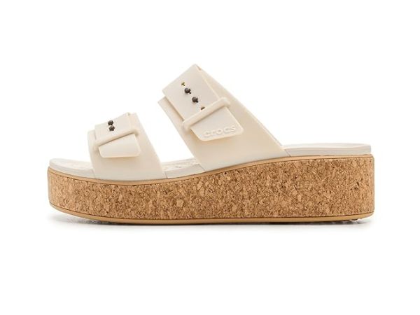 Crocs Brooklyn Cork Buckle Sandals Crocs Brooklyn Cork Buckle Sandals