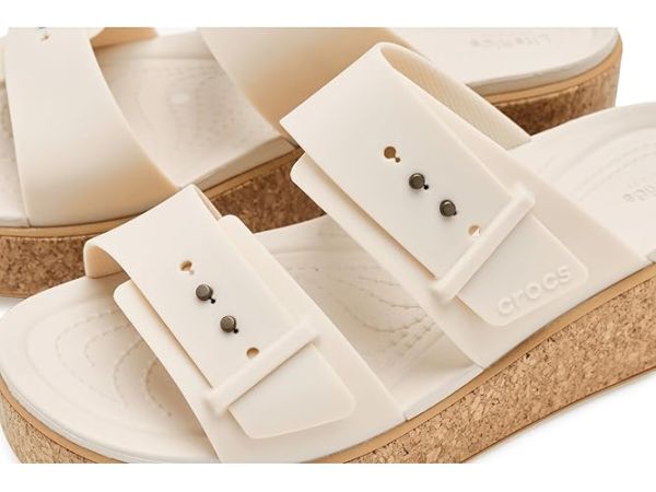 Crocs Brooklyn Cork Buckle Sandals Crocs Brooklyn Cork Buckle Sandals