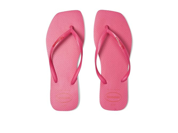Havaianas Slim Square Logo Pop Up Sandals