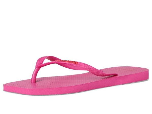 Havaianas Slim Square Logo Pop Up Sandals