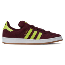 Maroon/Yellow/Ftwr White adidas Campus 90s ADV