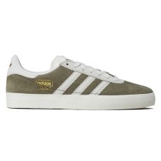 Olive Strata/Chalk White/Gold Metallic adidas Gazelle ADV