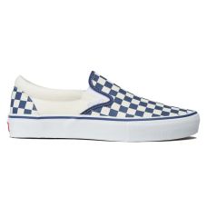 Blue Checkerboard Vans Skate Slip-On